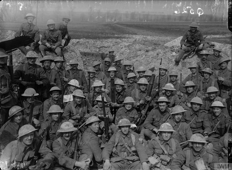 A Group of men from 55th Division (IWMQ526)