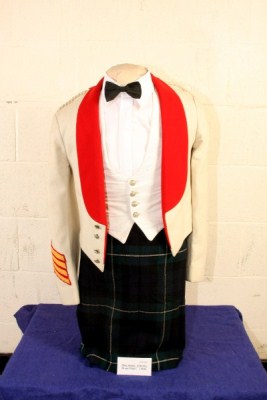 Front View of Mess Jacket