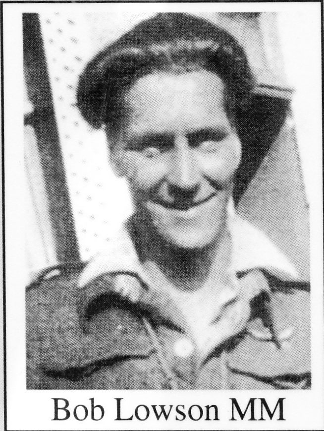 Liverpool Scottish Museum Archive - Robert Charles Lowson MM