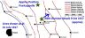 Sketch map of the position of the 66th Division attack (near the post-war Tyne Cot Cemetery) at the 